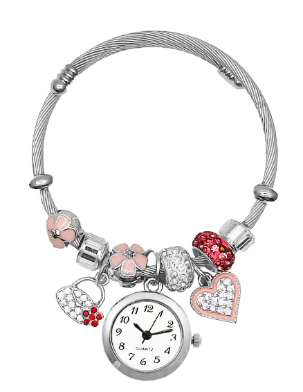 Pulsera - Reloj con dije