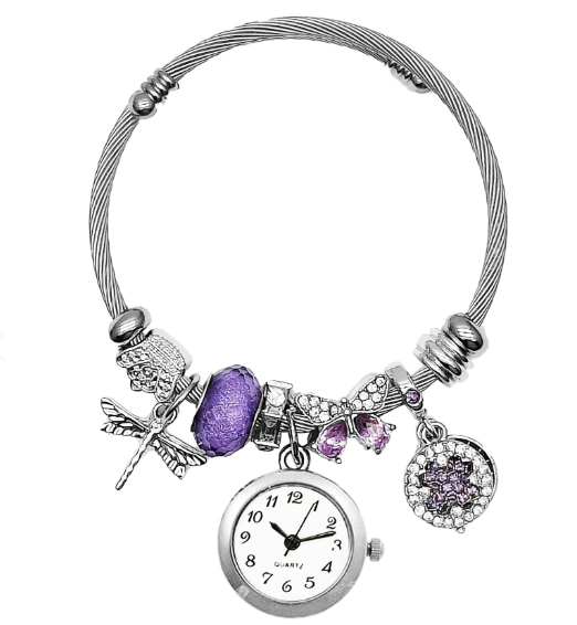 Pulsera - Reloj con dije