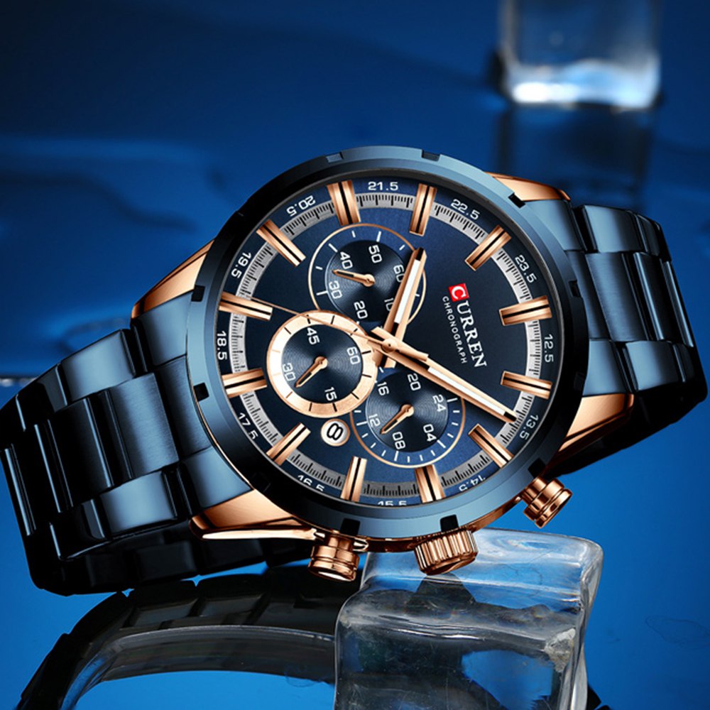 ⌚ Curren 8355 – Elegancia Masculina Que Marca la Diferencia