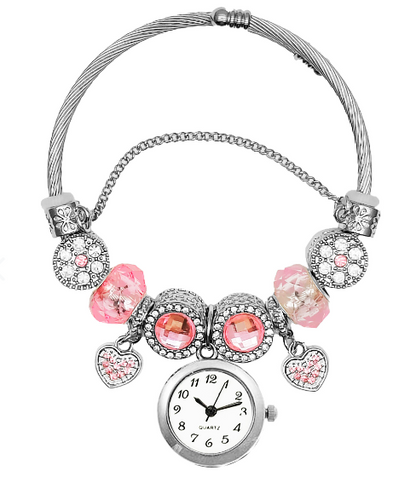 Pulsera - Reloj con dije