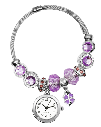 Pulsera - Reloj con dije